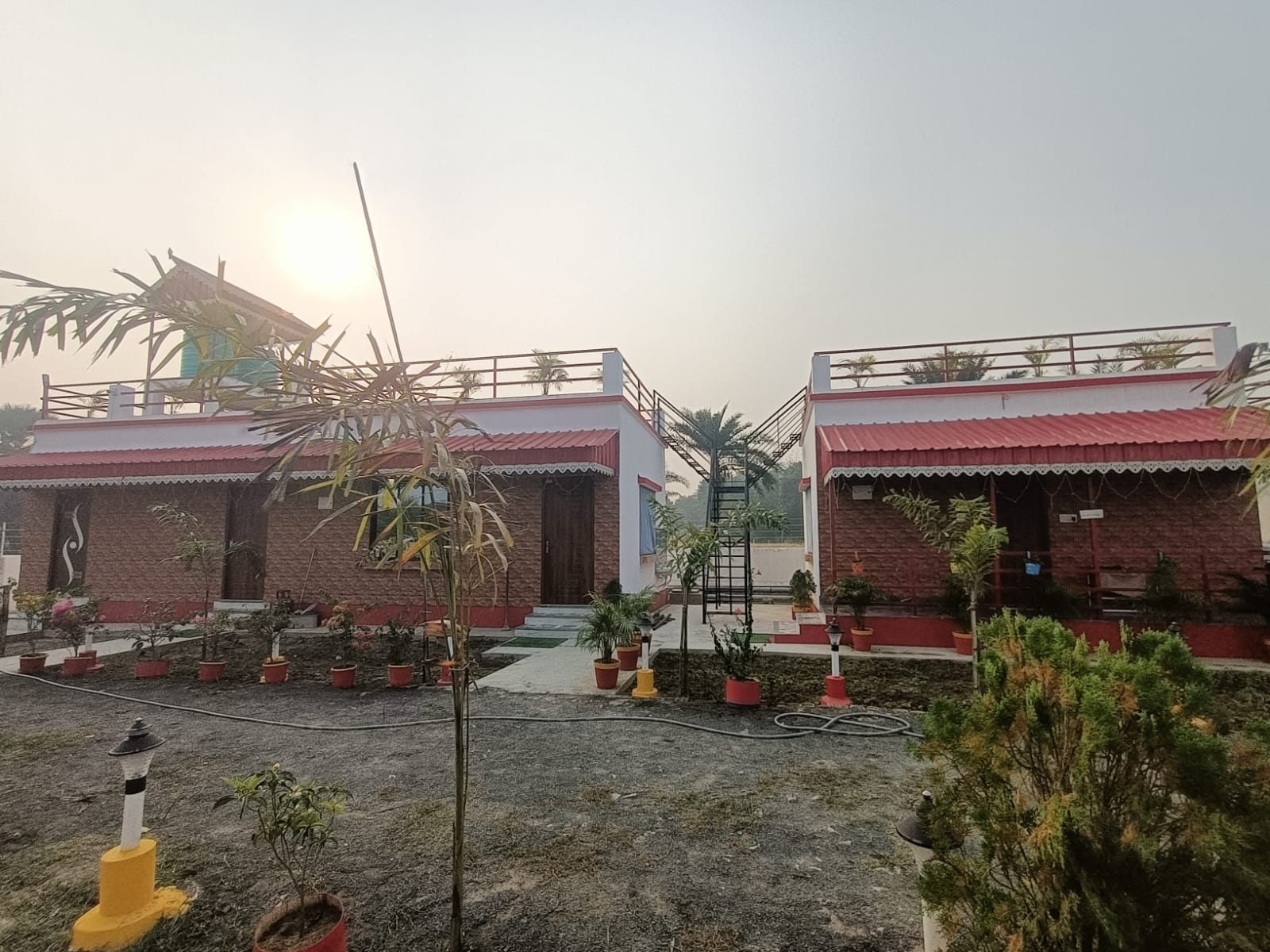 Cozy cottage interior seating